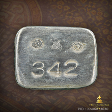 รูปหล่อหลวงปู่ทวดเบตง พ่อท่านเขียว เนื้อเมฆสิทธิ์หุ้มก้นเงิน