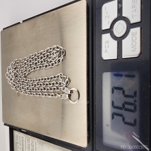 สร้อยทองขาว 9k (26.21 กรัม )