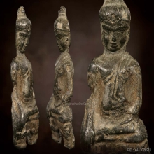 พระหูยานเนื้อชินเงิน กรุวัดราชบูรณะ