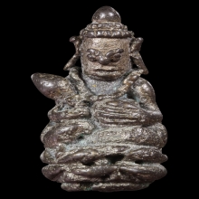 พระอุปคุตเนื้อสำริดเงิน องค์ดาราในหนังสืออุปคุต คับ