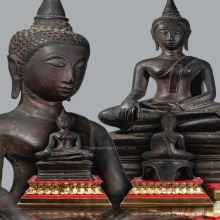 พระบูชาสมัยอยุธยา สกุลช่างกำแพงเพชร