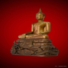 พระบูชาพระเจ้าตนหลวงรุ่น ๕๒๕ วัดศรีโคมคำ พะเยา หน้าตัก 9 