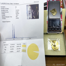 เหรียญเยือนอินเดียหลวงปู่ทิม เนื้อทองคำ นน.14.88กรัม หายาก