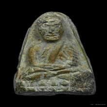 หลวงปู่ทวด วัดประสาทพิมพ์ใหญ่ปลายมนเนื้อเทาแก่ว่าน