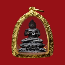 พระกริ่งบรมครู  หลวงพ่อเต๋ คงทอง นวะ เลี่ยมทอง90