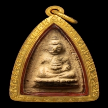 พระพุทธโธน้อย พิมพ์เล็ก หน้าตุ๊กตา เนื้อดิน คุณแม่บุญเรือน