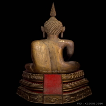 ไม้แกะ หน้าตัก16นิ้ว ศิลปอยุธยาปลาย