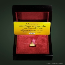 พระทองคำ.หลวงพ่อพระใสรุ่นเพิ่มบารมีวัดโพธิ์ชัยปี2564 