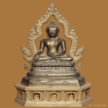 พระชัยศิริวัฒนะ วัดสุทัศน์ พ.ศ.๒๕๒๓ เนื้ออัลปาก้า