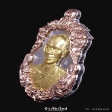 เหรียญเสือคู่มหาบารมี พระอาจารย์ต้อม วัดท่าสะแบง