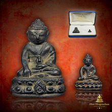 พระกริ่ง-พระชัยวัฒน์ วัดพระแก้วเชียงราย เนื้อนวะ