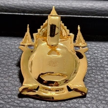 จี้ตราสัญญลักษณ์ 80 พรรษา ประดับเพขรแท้