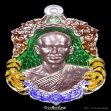 เหรียญเสือคู่มหาบารมี พระอาจารย์ต้อม วัดท่าสะแบง