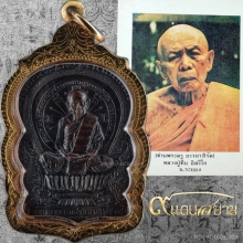 เหรียญนั่งพาน หลวงปู่ทิม บล็อคหลังจิก นิยมสุด วัดละหารไร่