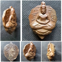 พระหลวงพ่อลี ใบโพธิ์ใหญ่หลังยันต์ดวง