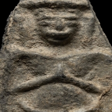 พระร่วงยืนพนมมือ กรุวังเพิ่ม เนื้อชินเงิน