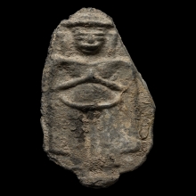 พระร่วงยืนพนมมือ กรุวังเพิ่ม เนื้อชินเงิน