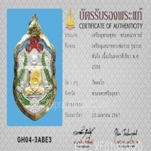 เหรียญเสมาหลวงพ่อรวย วัดตะโก รุ่นรวยทันใจ ปี2558
