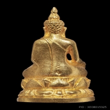 พระทองคำ.พระกริ่ง ไพรีพินาศนวปทุม ภปร.ปี 2535 