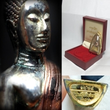 พระพุทธโสธร 80ปีกรมตำรวจ เนื้อเงินสามกษัตริย์(3K)