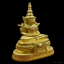 พระแก้วมรกต ภปร.(รุ่นแรก) หล่อลอยองค์ (ทองคำ)