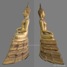 พระบูชา มวก วัดกระทงลอย สระบุรี ปี 2521 หน้าตัก 9.5นิ้ว