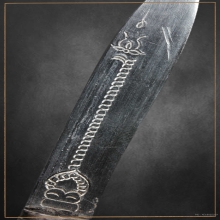 มีดหมอหลวงพ่อกัน วัดเขาแก้ว ด้ามงาฝักงา