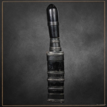 มีดหมอหลวงพ่อกัน วัดเขาแก้ว จ.นครสวรรค์ ด้ามไม้ฝักไม้