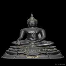 พระพุทธรูป ภปร รุ่นแรก (กฐินต้น) พ.ศ.2506 วัดเทวสังฆาราม