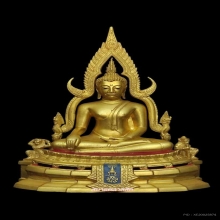 พระพุทธชินราช ภปร. ในหลวงเสด็จทรงเททอง ปี2517
