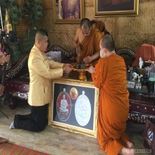 เหรียญมนต์พระกาฬ ปี 2564 ทองคำลงยา พระอาจารย์สุริยันต์ 