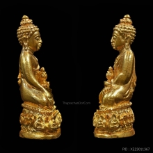 พระกริ่งธรรมราชา ทองคำ ปี 2514 วัดนางพญา พิษณุโลก