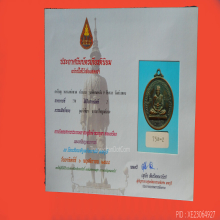 เหรียญหลวงปู่ทวดหัวมวย วัดอ่างทอง หลังเก้ารัชกาล