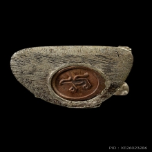 รูปหล่อหลวงพ่อสงฆ์วัดบางลึก เนื้อเงิน ปี 2518