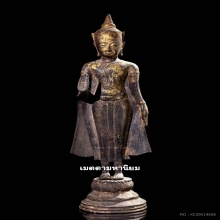 พระพุทธรูป สมัยอยุธยา ทรงเครื่องน้อย ราชวงศ์สุพรรณภูมิ