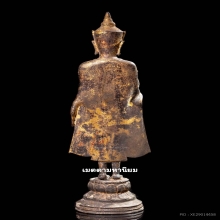 พระพุทธรูป สมัยอยุธยา ทรงเครื่องน้อย ราชวงศ์สุพรรณภูมิ