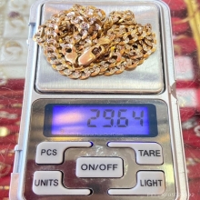 สร้อยคอทองคำ 18k ITALY โค๊ตพระอาทิตย์ (วันนี้ 2,050บาท/กรัม)