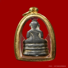 พระประธานเล็ก หลวงพ่อเนียม วัดน้อย เลี่ยมทอง