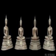 พระพุทธมหามุนี ราชสีมามงคล ภูมิพลมหาราช 9 นิ้ว ปี 2529
