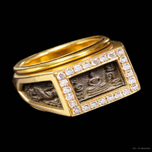 แหวนหน้าพระพุทธ เนื้อเงิน ปี2522 หลวงปู่ดู่ วัดสะแก 