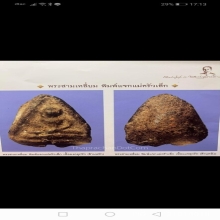 พระผงคลุกรักหลวงปู่ศุข​ ( แจกแม​่ครัวเล็ก)​