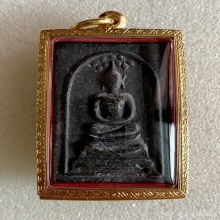 พระสมเด็จหลวงปู่โต๊ะรุ่นเยือนอินเดียปี2519เนื้อผงใบลาน