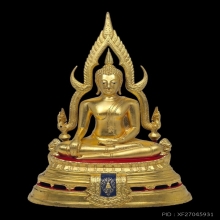 พระพุทธชินราช มวก. วัดเบญฯ ปี 19 หน้าตัก 5.9 นิ้ว ปิดทอง