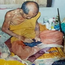 หลวงปู่หมุนตะกรุดเชือกดำพญาพันตายุคต้นหายาก