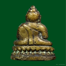 รูปหล่อพระจำวันหลวงปู่ใจวัดเสด็จปี 2494