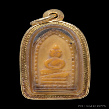 นางกวักหลังพระพุทธหลวงพ่อเดิม วัดหนองโพ