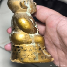 กุมารทองเจ้าจ๋อหลวงปู่แย้ม วัดสามง่าม ลายมือปู่แย้ม