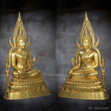 พระพุทธชินราช วัดวังทอง ปี 2518  หน้าตัก 9 นิ้ว ปิดทอง