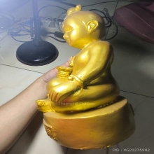 กุมารทององค์ฮ่องเต้ หลวงพ่อโอด วัดเตาเหล็ก จ.ฉะเชิงเทรา