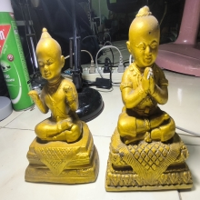 กุมารทองครูบาดวงดี วัดท่าจำปี รุ่นแรก 2530